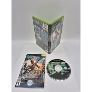 Medal of Honor: Rising Sun (Microsoft Xbox, 2003) CIB w/Registration Card Tested